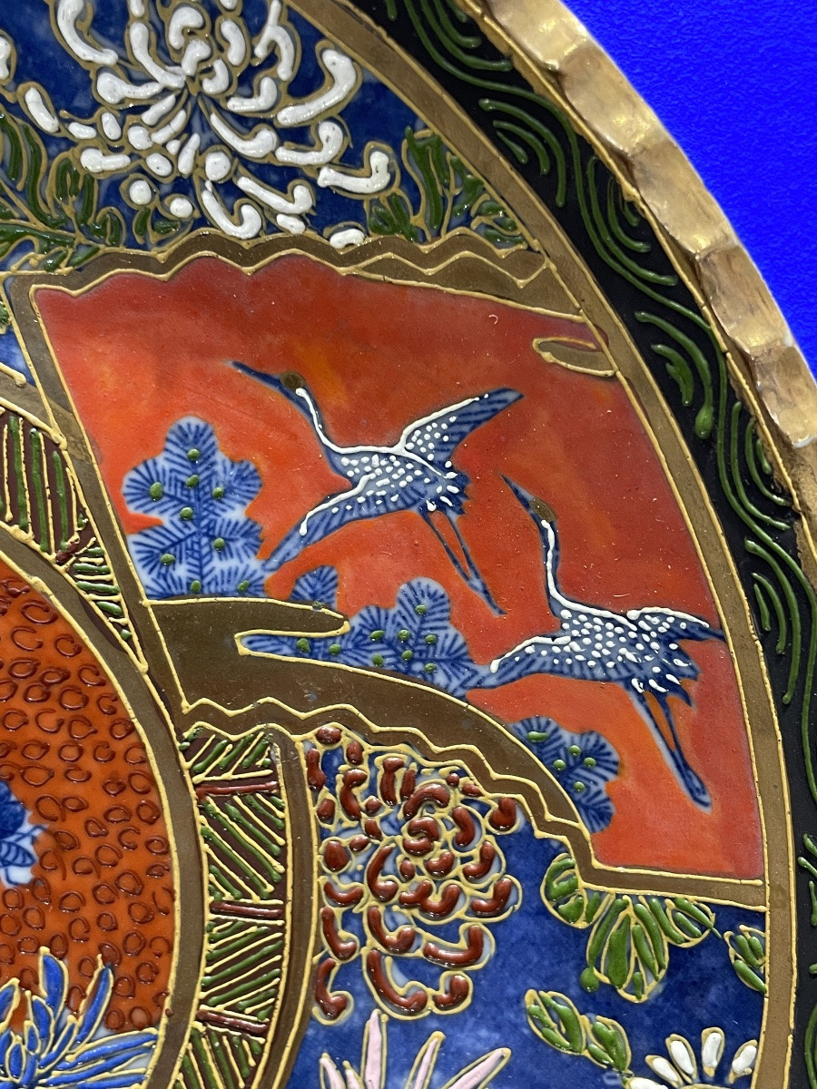 Japan - Early 20th Century - Cloisonné Enamel Dish -photo-3