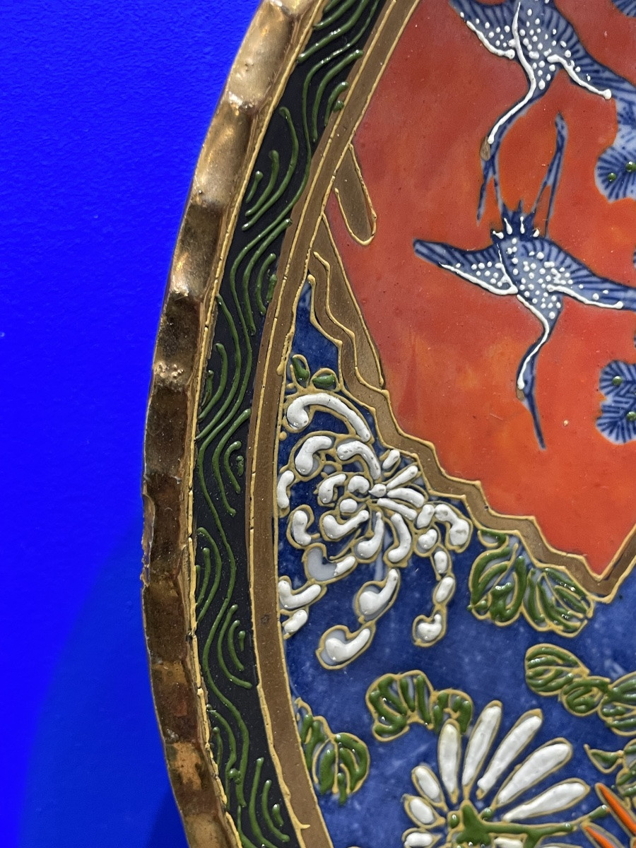 Japan - Early 20th Century - Cloisonné Enamel Dish -photo-4