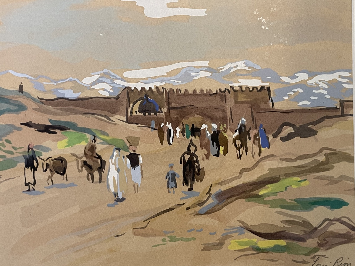 Louis RIOU ( 1893 - 1958) Maroc 
