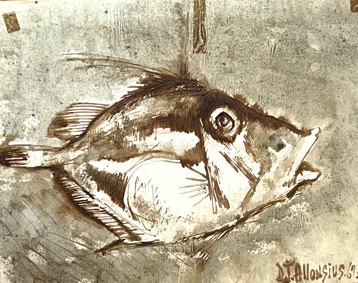 Allonsius Daniel Jacques (1923 - 1995) Saint Pierre Fish, 