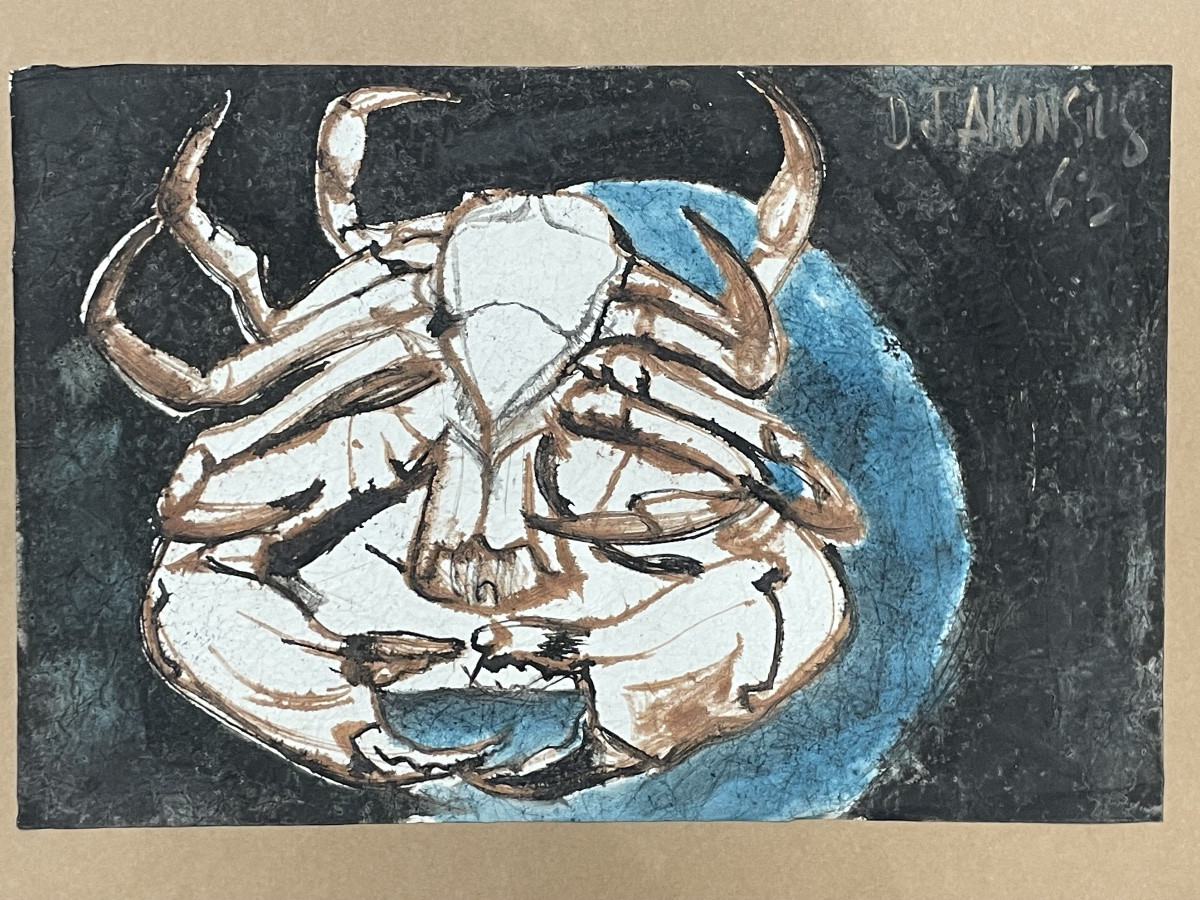 Allonsius Daniel Jacques (1923 - 1995) - The Crab - Curiosity -photo-2