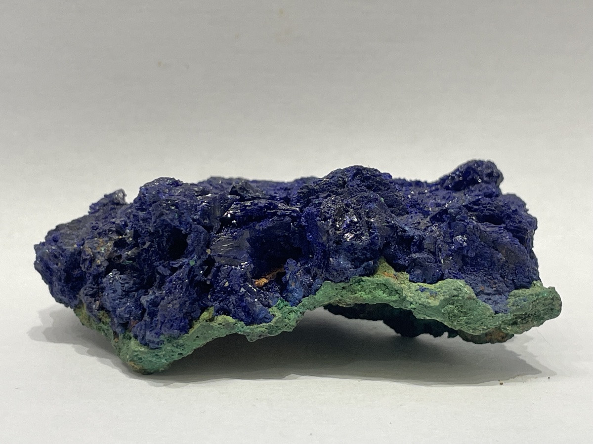 Azurite sur Malachite - Curiosité minérales -photo-4