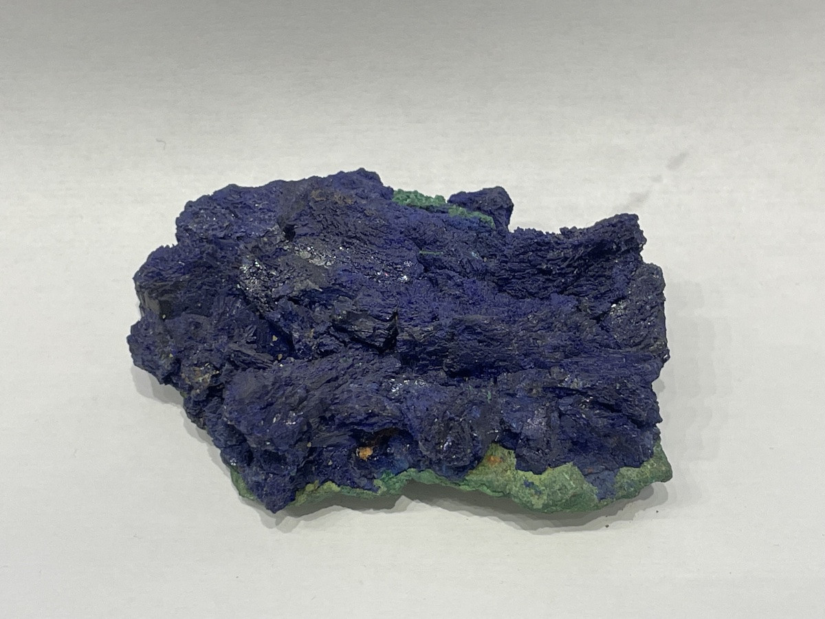 Azurite sur Malachite - Curiosité minérales -photo-1