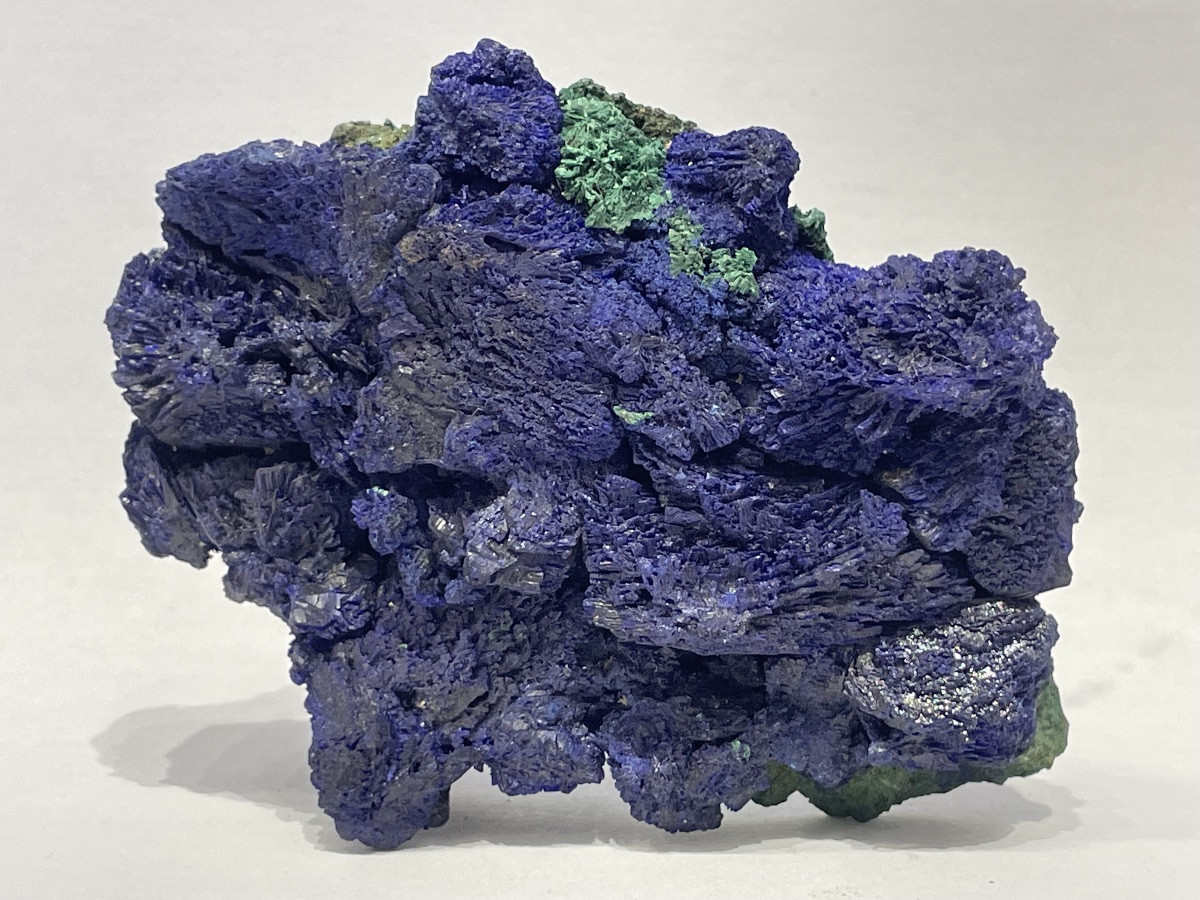 Azurite sur Malachite - Curiosité minérales -photo-7