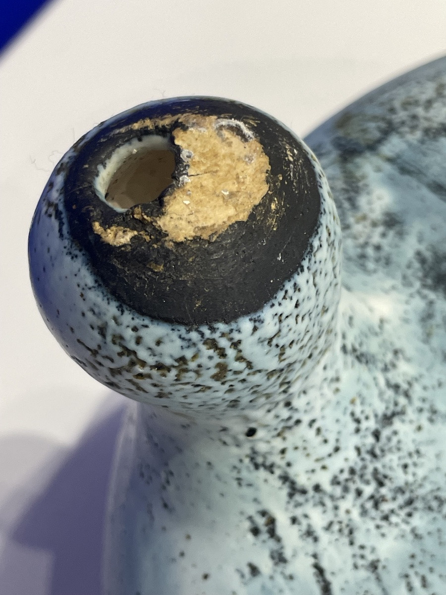 POUCHAIN Jacques ( 1925 - 2005) - L’ Atelier Dieulefit - Pot couvert tripode -photo-3