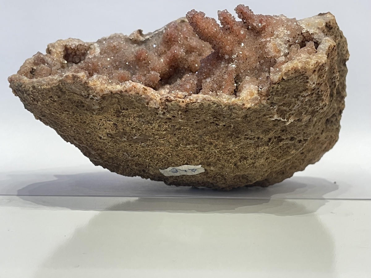 Amethyst And Hematoid Quartz Geode - 1331 Grams -photo-4