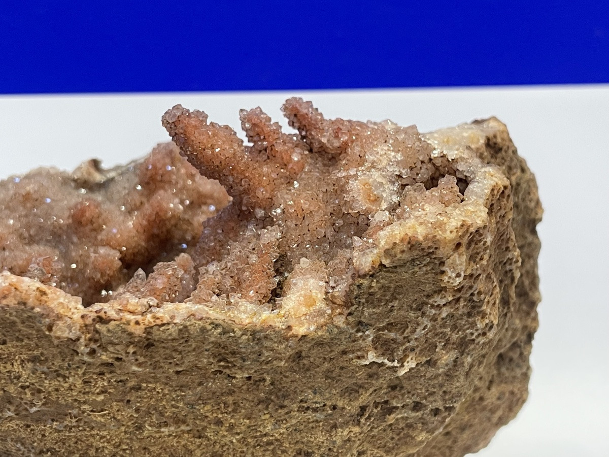 Amethyst And Hematoid Quartz Geode - 1331 Grams -photo-8