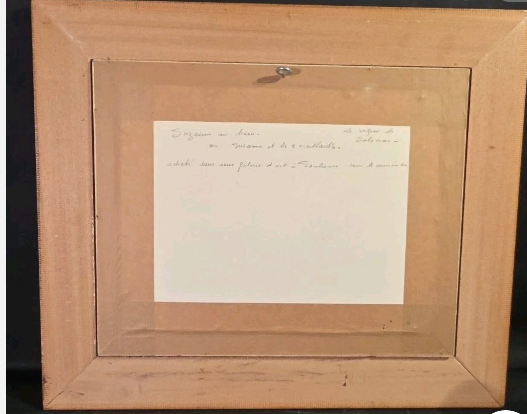 Besserve René Pierre Louis (1883 - 1959) - In Admiration Of The Work Of Art- -photo-2