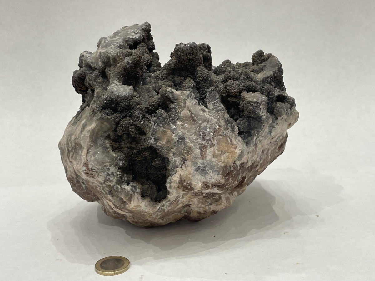 Beautiful Black Amethyst Geode -photo-8
