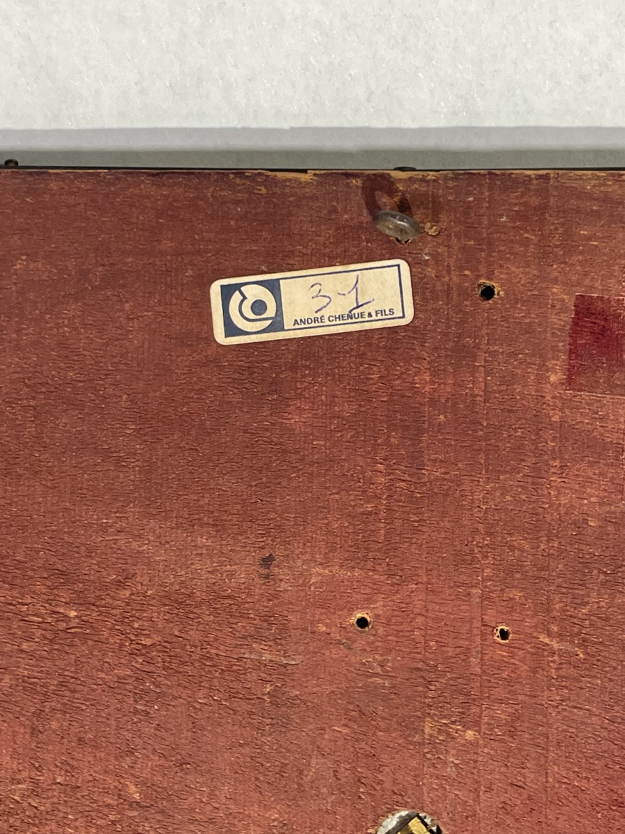 Prevot Vallo - Large Bronze Medal Depicting Sarah Bernhardt In Profile. -photo-1