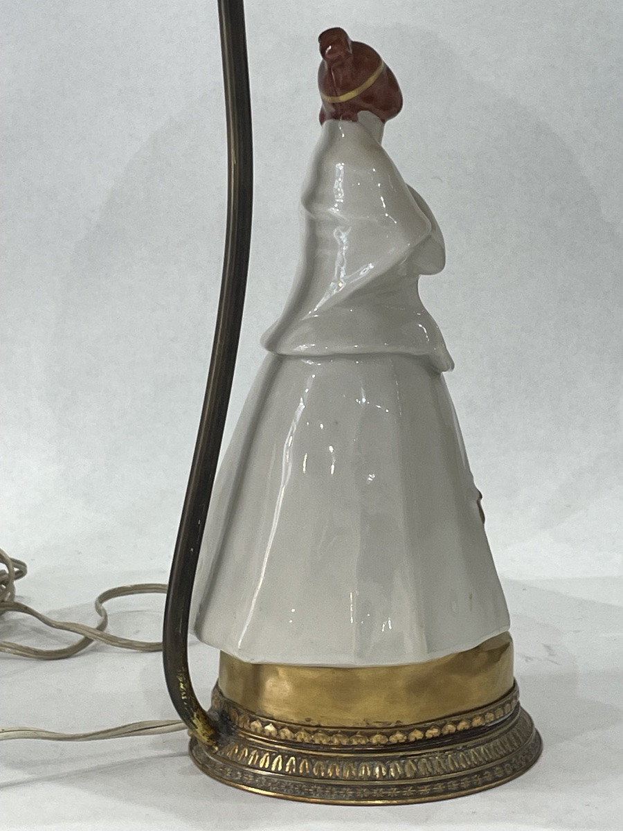 Sandoz édouard Marcel (1891 - 1977) - Pierrot And Columbine - Art Deco Porcelain -photo-8