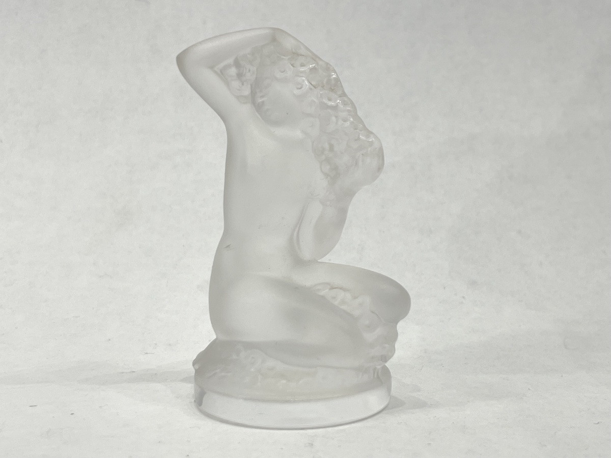 LALIQUE France - Statuette modèle Floréal - -photo-2