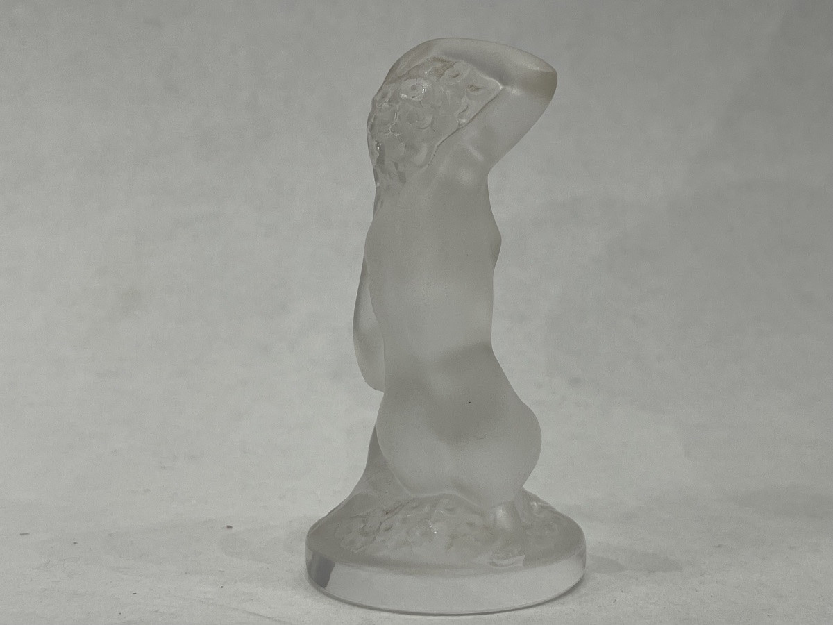 LALIQUE France - Statuette modèle Floréal - -photo-3
