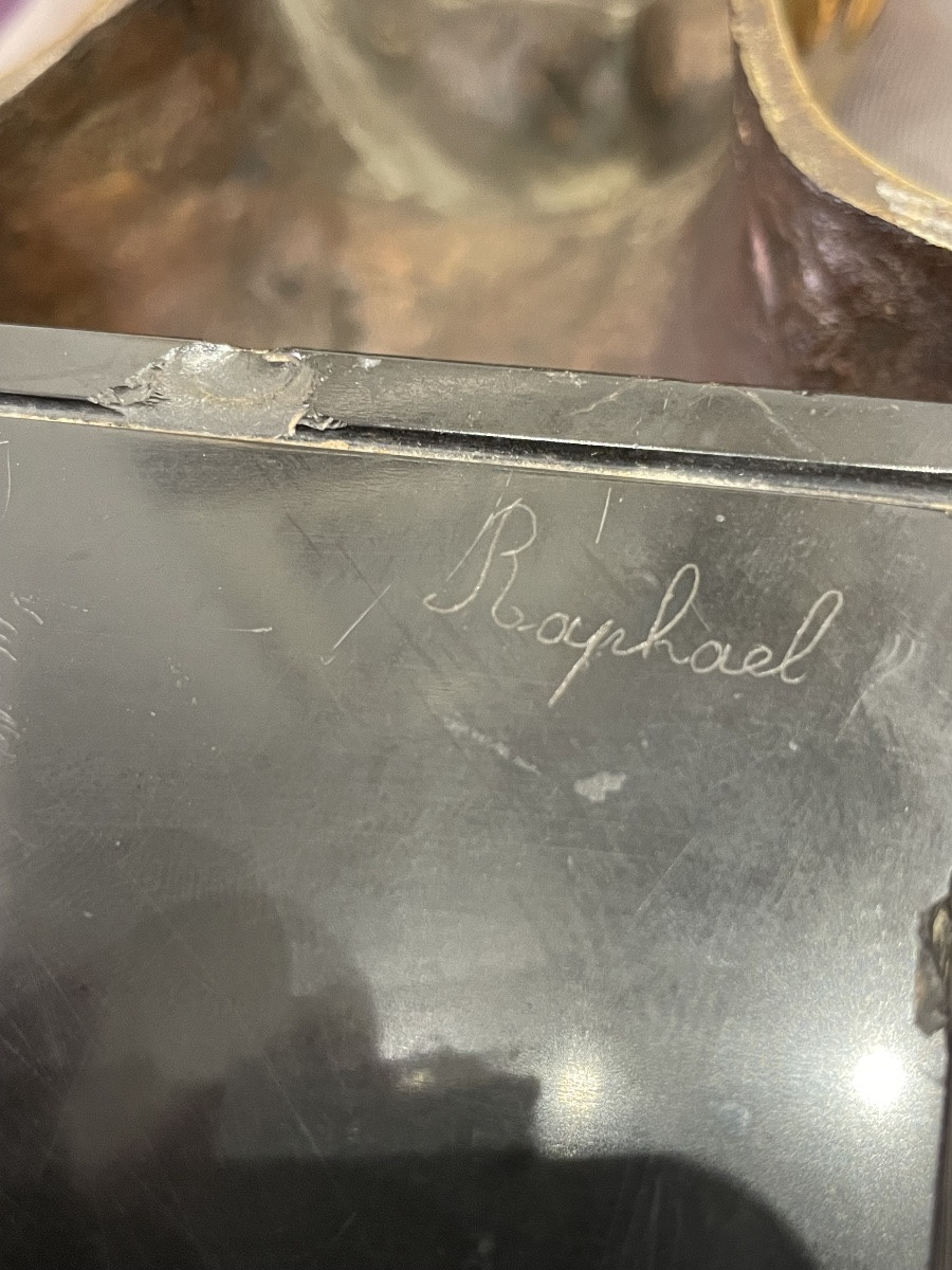 Gilded Bronze Bust Of A Woman - 20th Century-photo-1