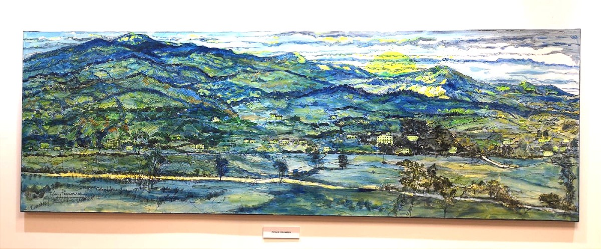 Rémy PEYRANNE (1935-2018) tableau Popayan Colombie - Peintre toulousain 