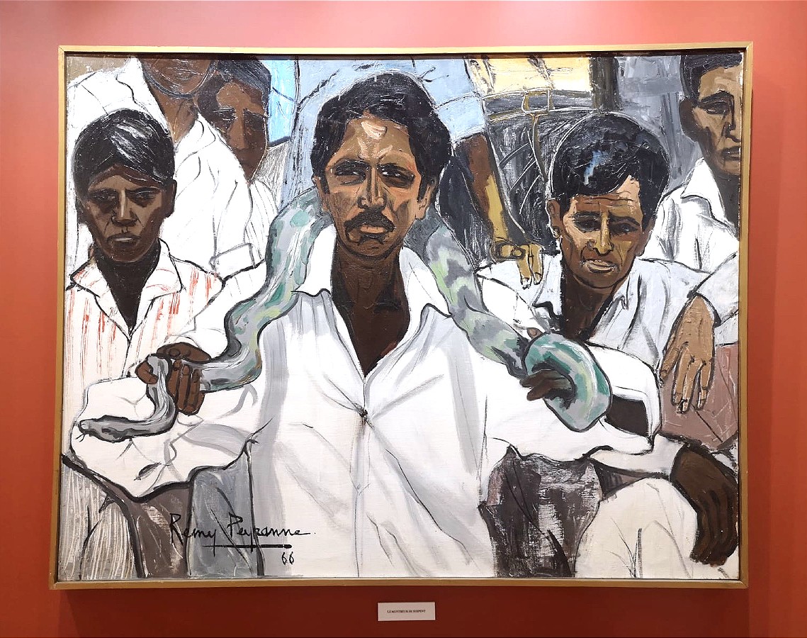 Rémy Peyranne (1935-2018) Painting, Travel, Snake Charmer - Painter From Toulouse 