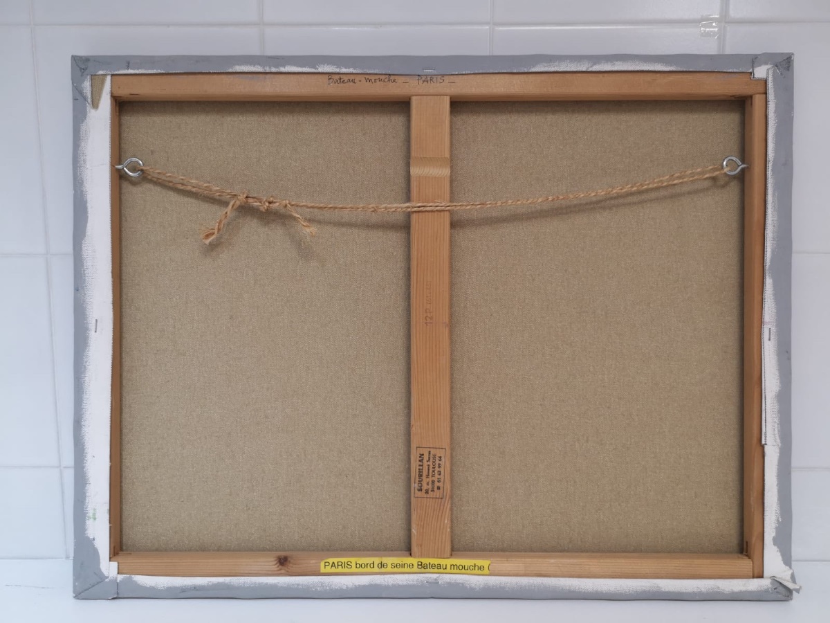 Rémy Peyranne ( 1935 - 2018) Bord De Seine Paris - Oil Painting - Painter From Toulouse-photo-4