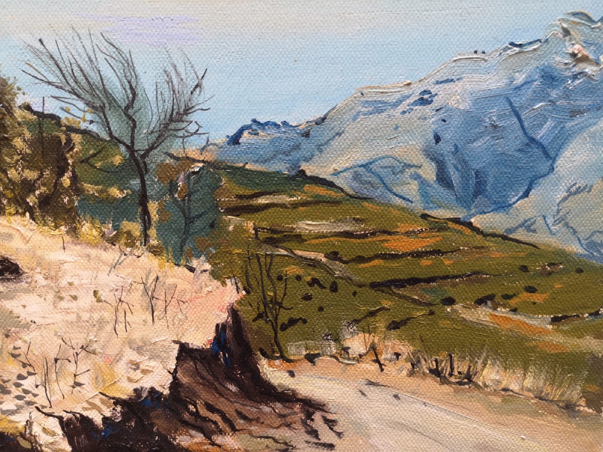 Rémy Peyranne ( 1935 - 2018) - Banyuls Notre Dame De La Salette - Painting Oil --photo-4