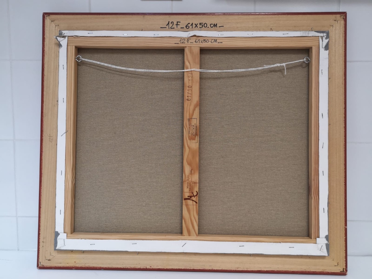 Rémy PEYRANNE ( 1935 - 2018 ) Scène animée à Popayan - tableau huile sur toile -photo-1