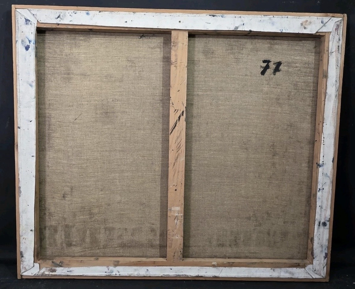 Jean - Pierre Floch ( 1937 - 2015) View Of A Village - Oil Painting-photo-7