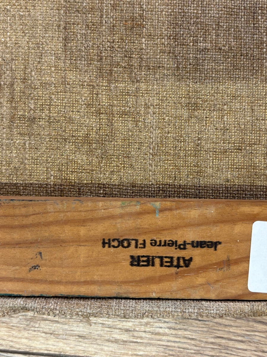 Jean Pierre Floch ( 1937 - 2015) Still Life With Red Pots - Painting - Oil On Canvas-photo-5