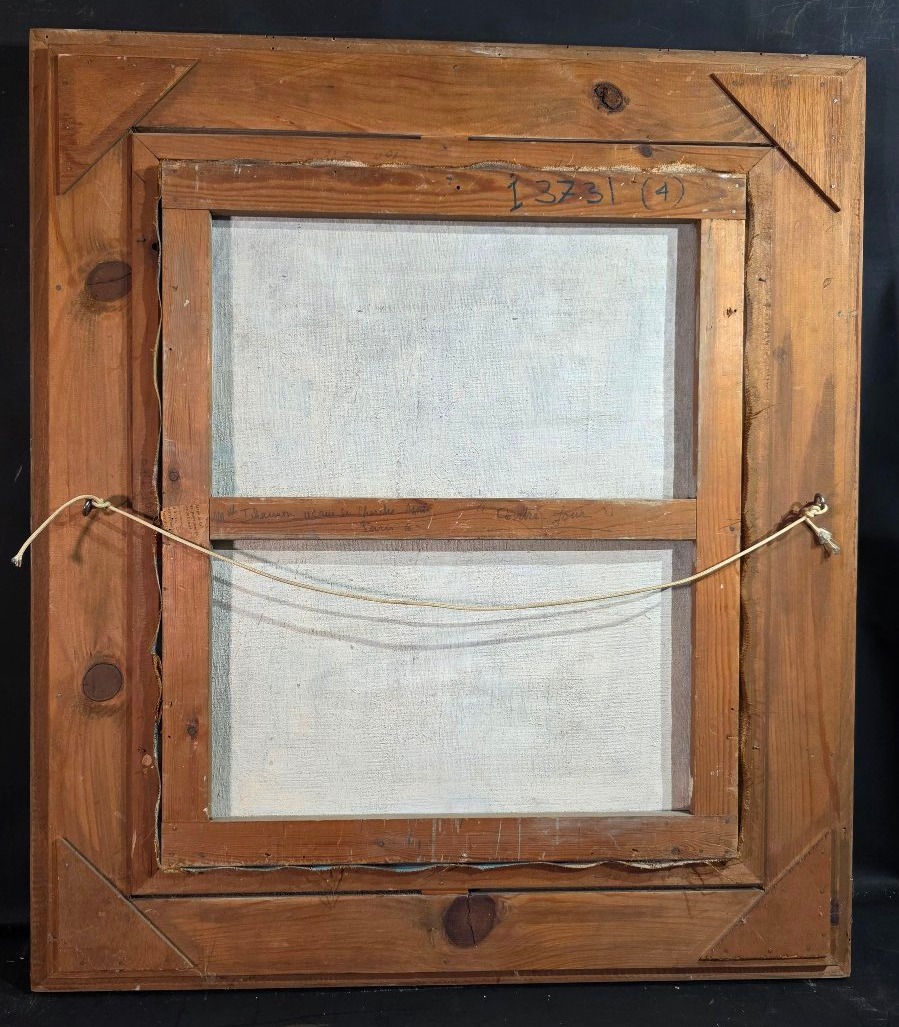 Antique Still Life Oil Painting Signed By Marie-anne Ichanson (1889–1964) -photo-2