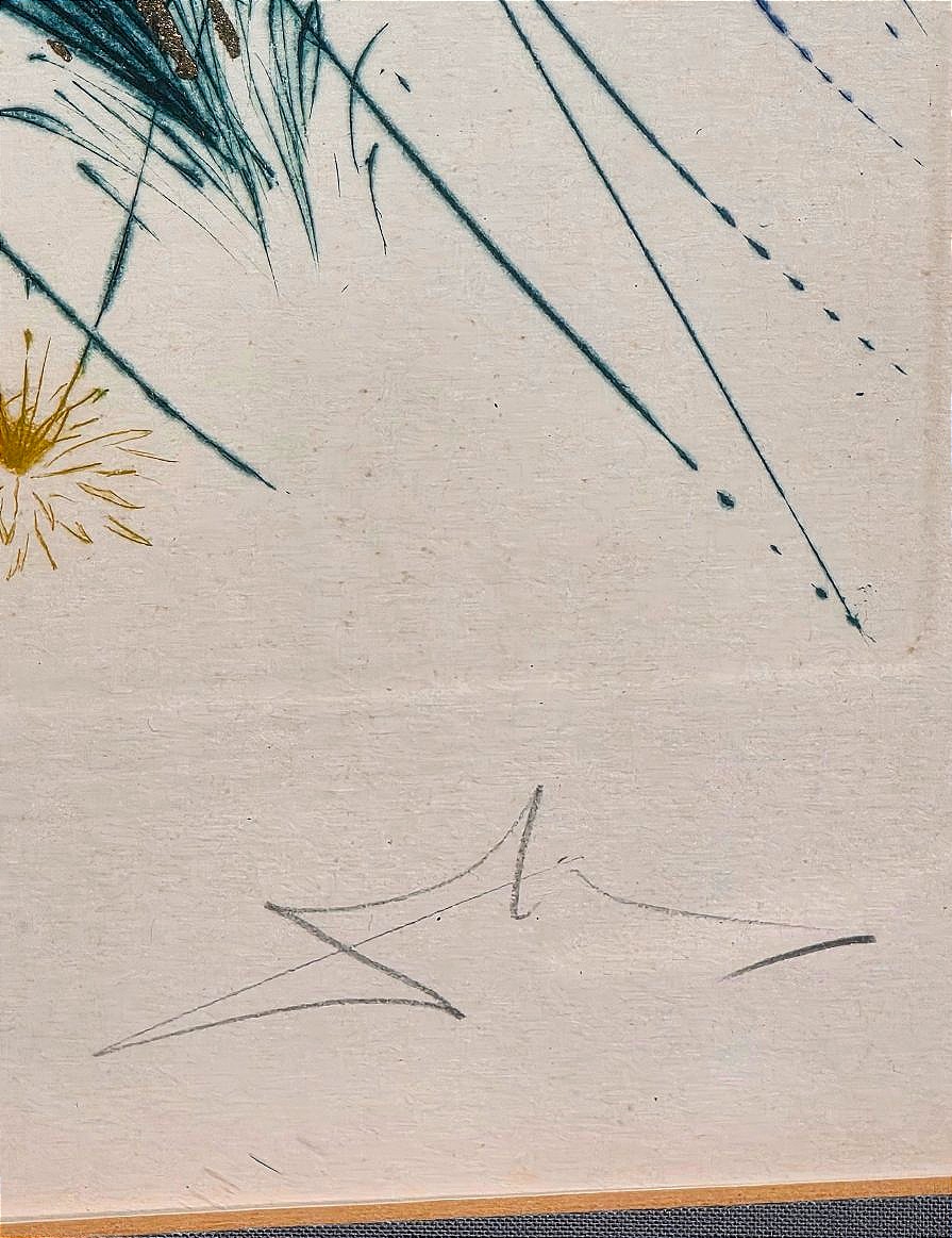 Salvador DALÍ (1904-1989) — Le Cantique des Cantiques (1971), Gravure originale signée-photo-3