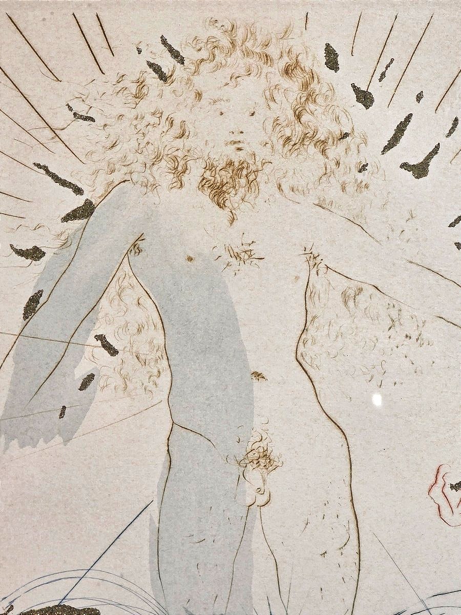 Salvador DALÍ (1904-1989) — Le Cantique des Cantiques (1971), Gravure originale signée-photo-1