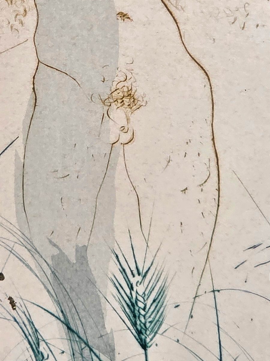 Salvador DALÍ (1904-1989) — Le Cantique des Cantiques (1971), Gravure originale signée-photo-2
