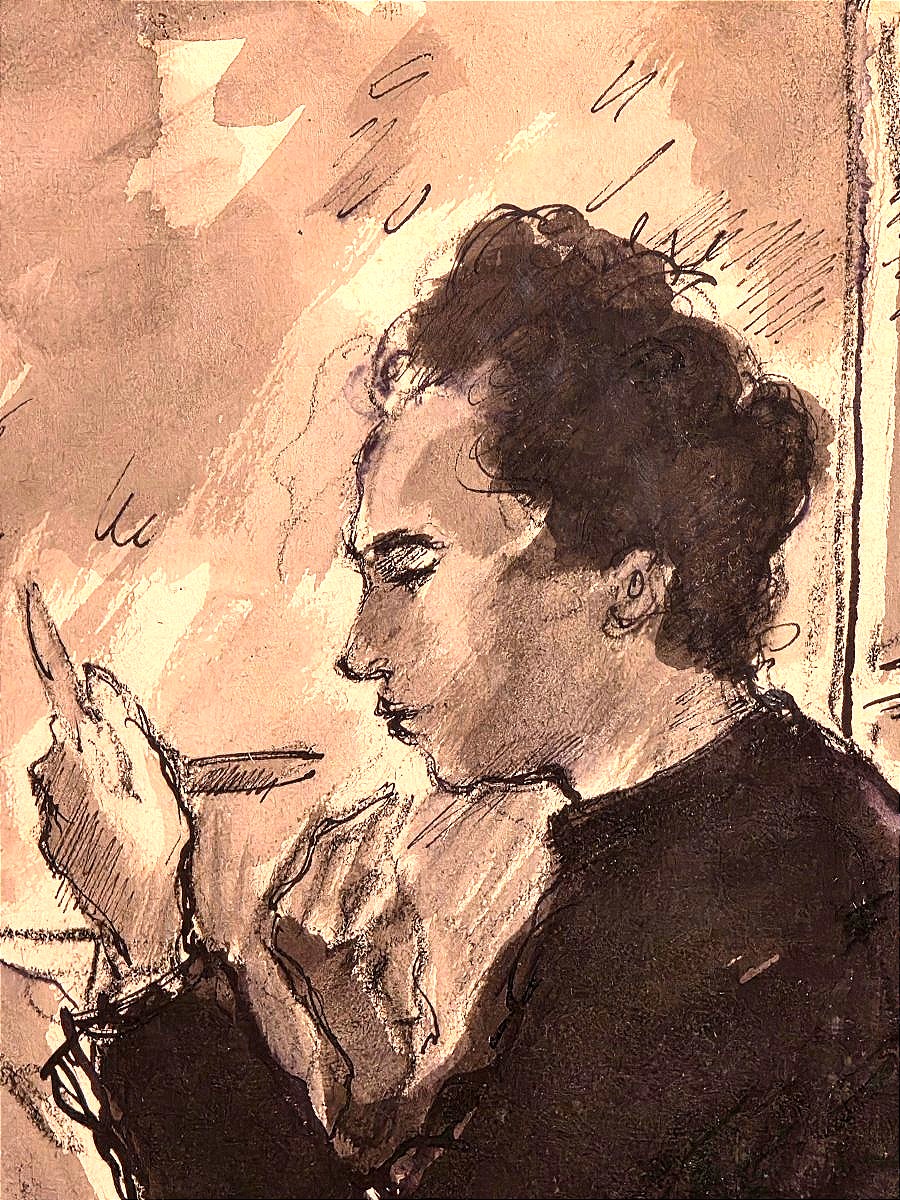 Paul HANNAUX (1899-1954) – Jeune femme à sa toilette (ou La Rêverie près de la fenêtre) ​-photo-4