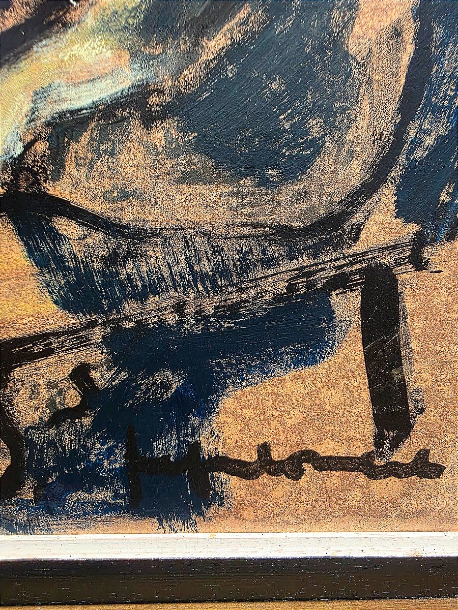 Jef Friboulet (1919–2003) – A Norman Figure At The Window ​-photo-2