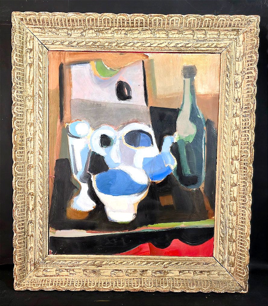 Oil Painting, Still Life, Paris School, Pierre Vachin (1907–1988)