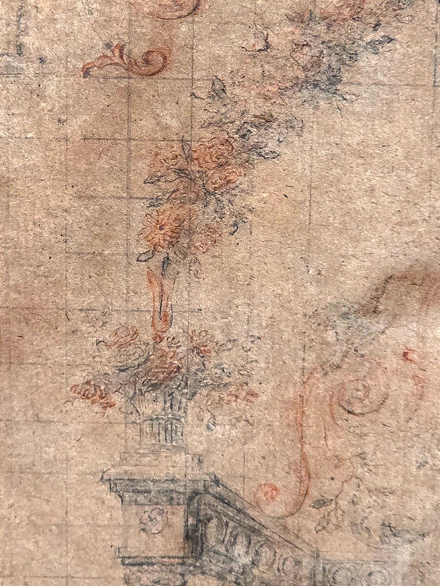 ​antoine Watteau (valenciennes 1684 – Nogent-sur-marne 1721) ​design For A Decorative Panel -photo-5