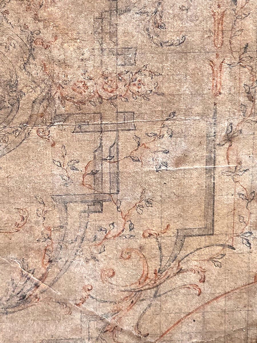 ​antoine Watteau (valenciennes 1684 – Nogent-sur-marne 1721) ​design For A Decorative Panel -photo-6