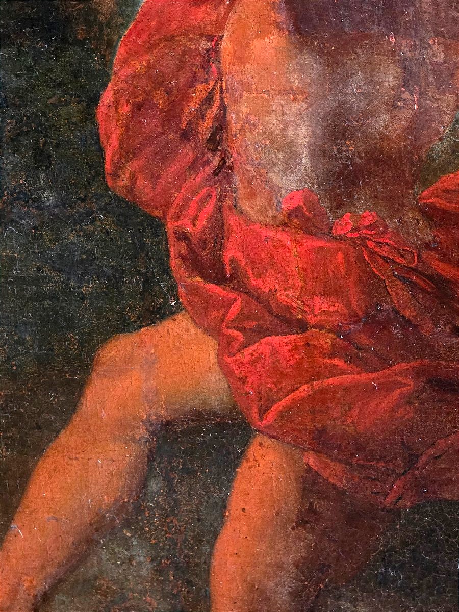"bacchanalian Scene" After Titian, Attributed To Nicolas Bertin (1667–1736) ​-photo-3