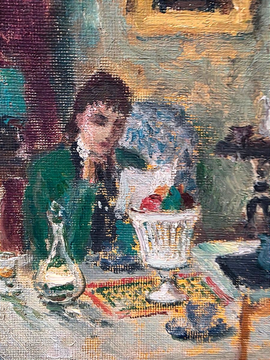 Jean-louis Marcel Cosson (1878–1956) – A Bourgeois Interior Scene With A Letter ​-photo-3