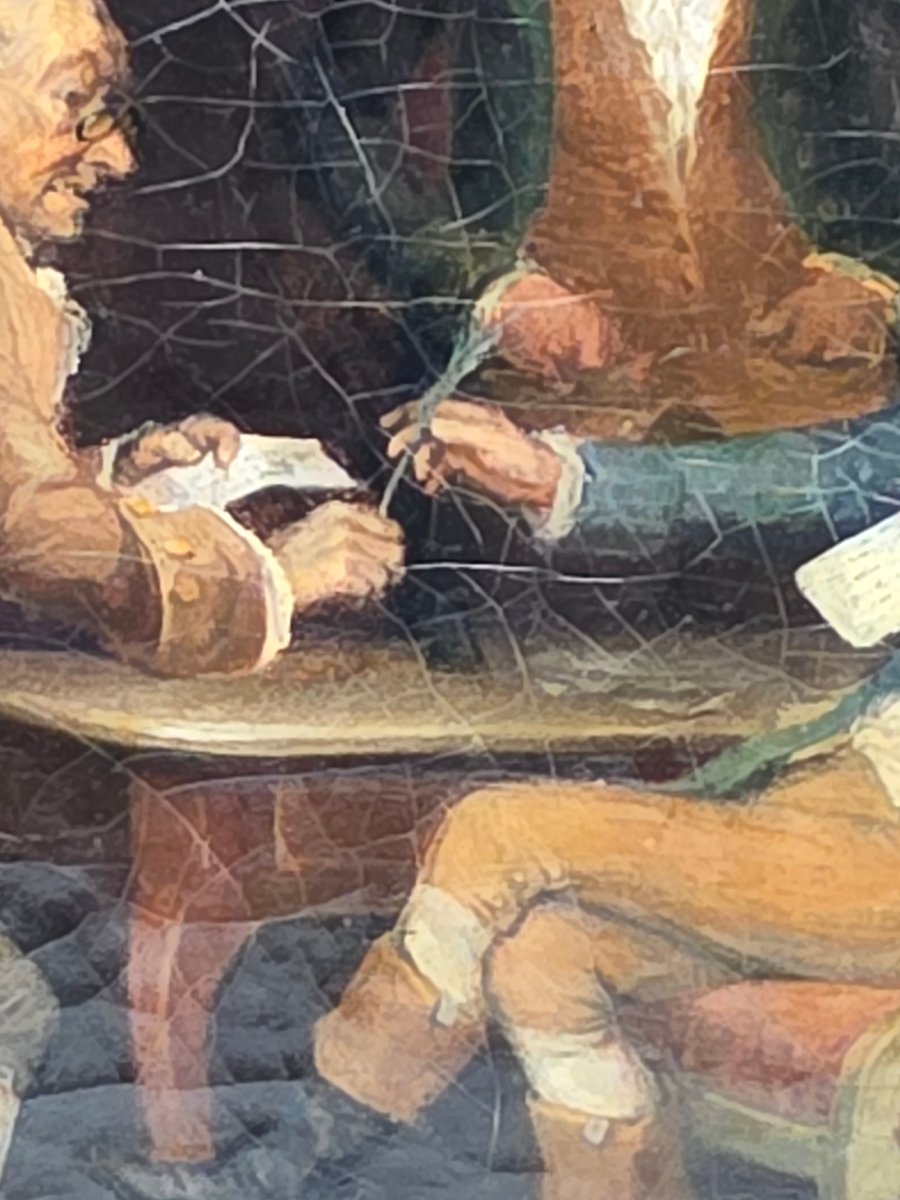 Attribué à Ernest MEISSONNIER (1815-1891) ​ La Lecture chez le notaire -photo-4