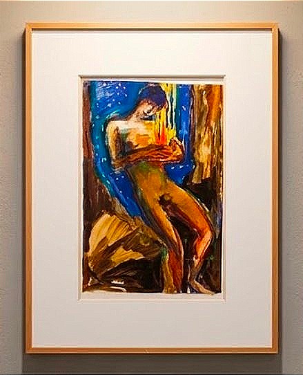 Paul HANNAUX (1897-1954) – Prométhée ​gouache XXème