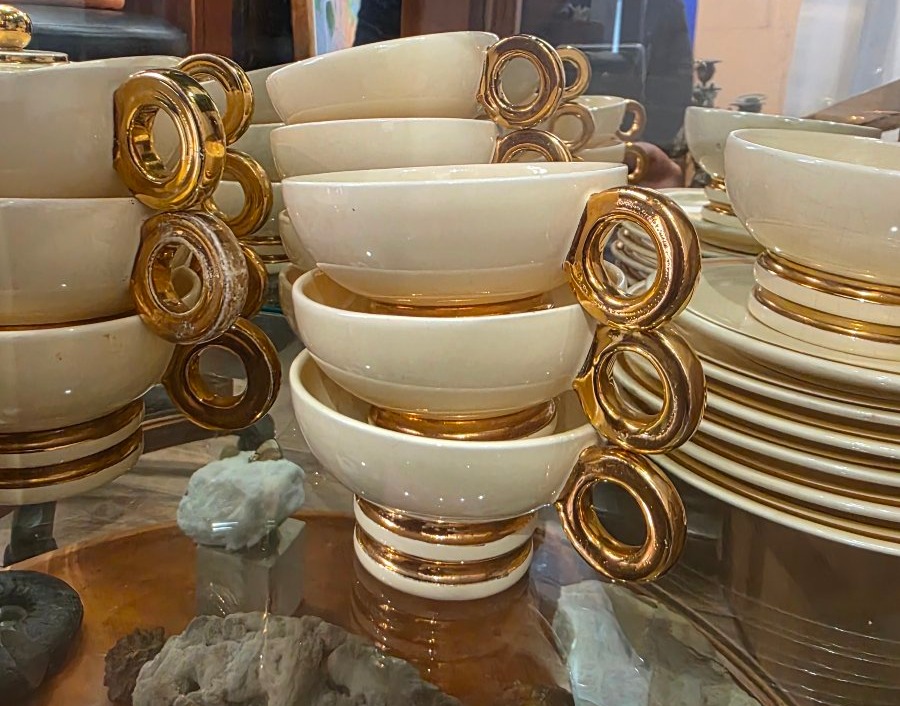 Service à Thé et Café Art Déco Robj Paris / Villeroy & Boch Luxembourg Art Déco-photo-1