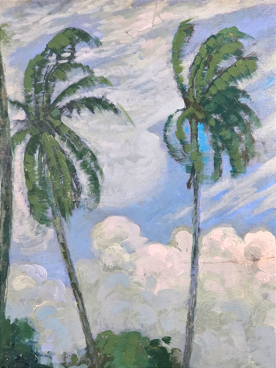 Jean Chardar – Seaside Landscape In Martinique-photo-3