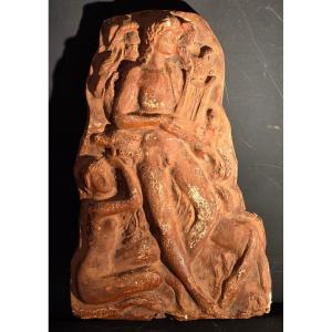 Sculpture en plâtre patiné représentant Orphée signé Vadim Androusov début XXème
