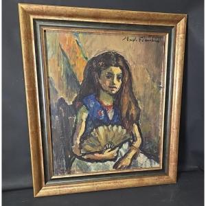 Fille à l’évantail