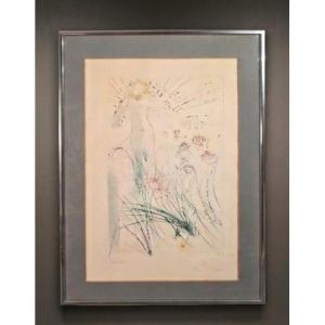 Salvador DALÍ (1904-1989) — Le Cantique des Cantiques (1971), Gravure originale signée