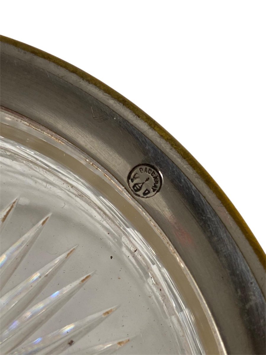 Seau à Glaçon En Cristal Signé Baccarat-photo-7