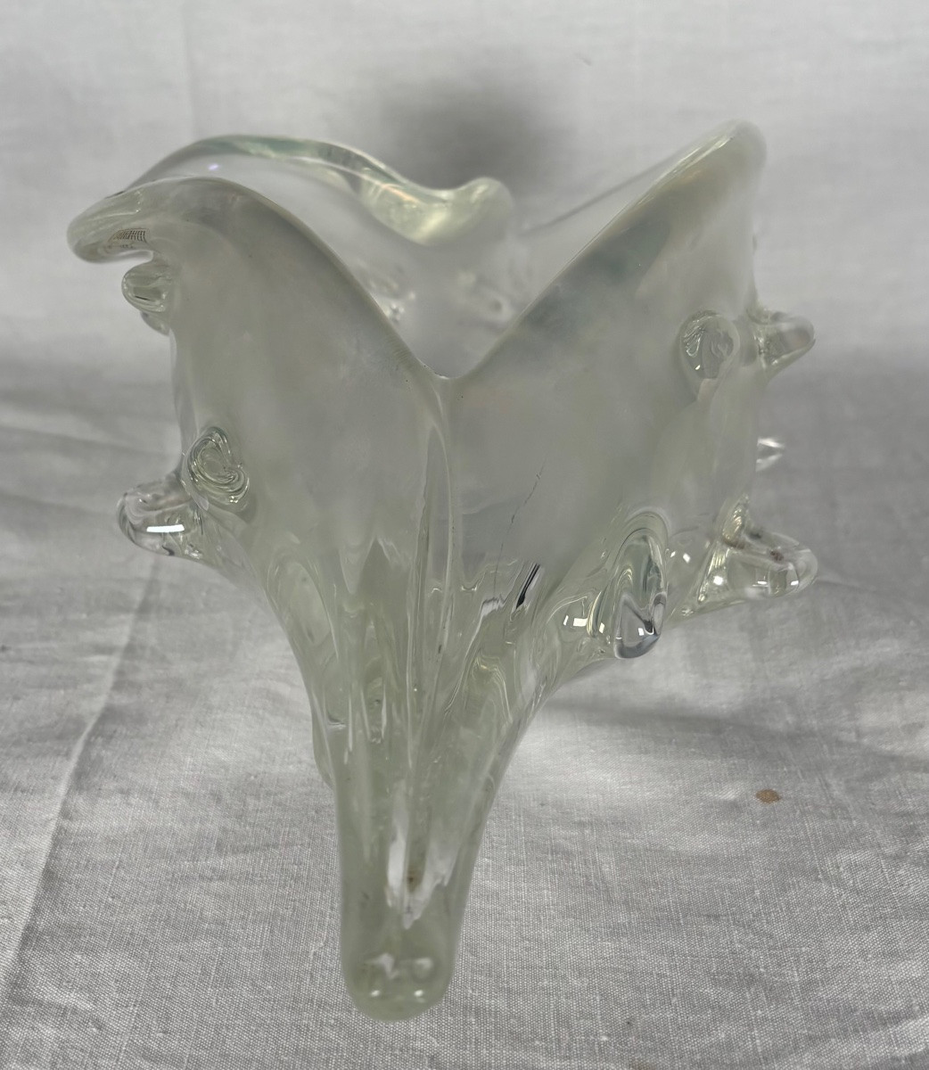 Coquillage en verre de Murano signé Licio Zanetti -photo-2