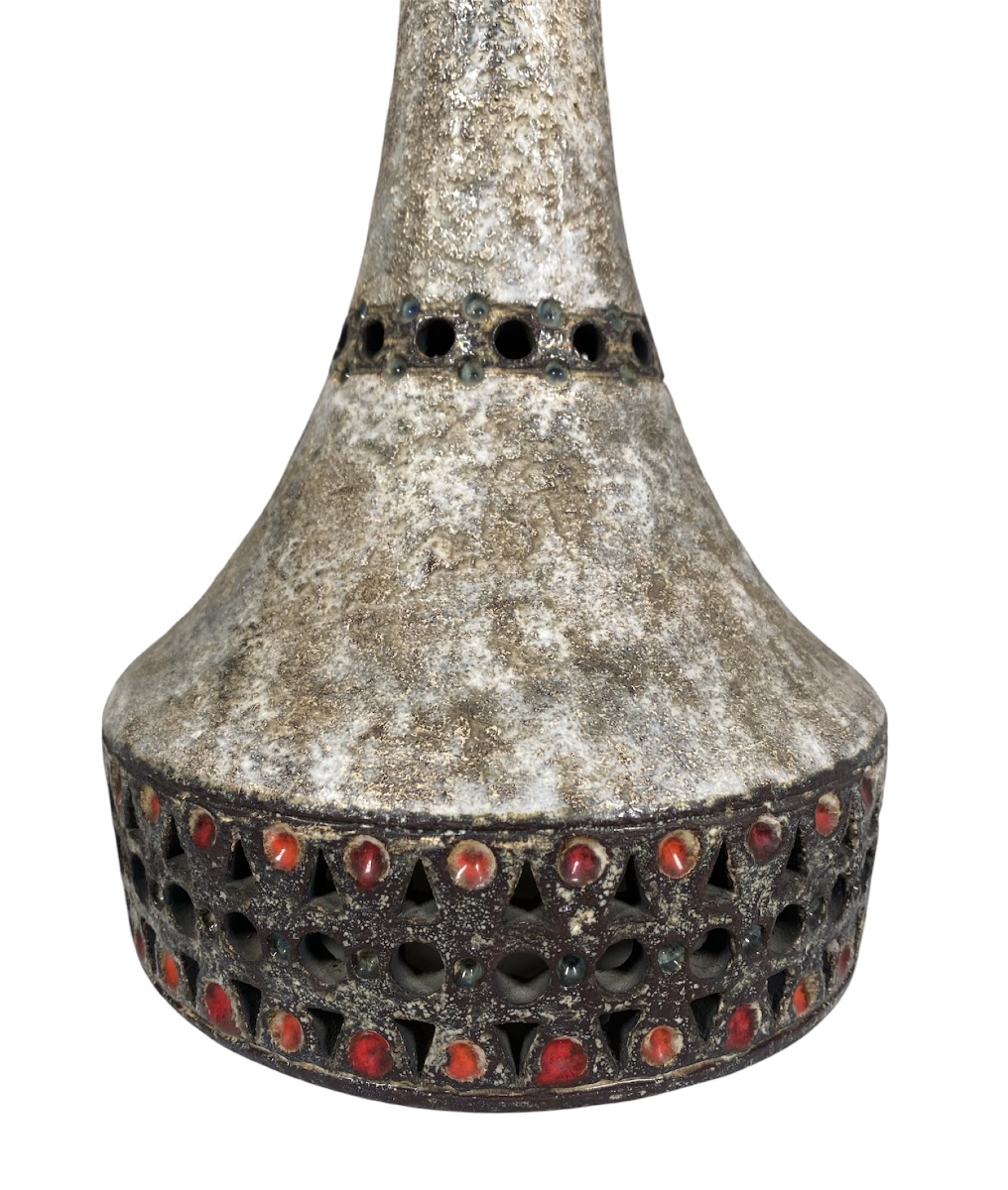 Ceramic Lamp Designed By Raphaël Giarrusso (1925–1986), Circa 1965-photo-3