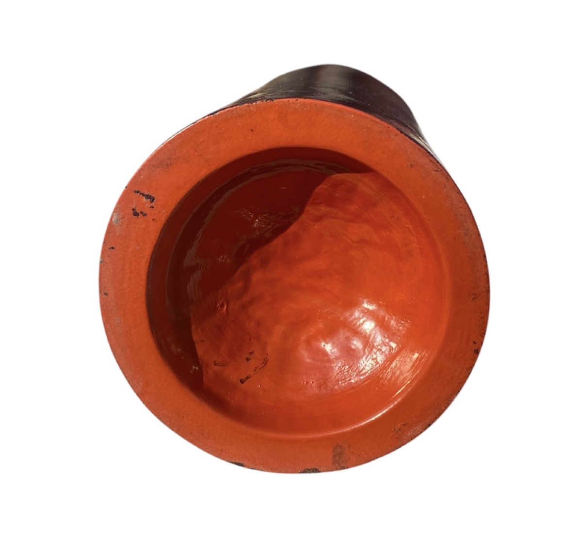 Pot à pinceaux en bambou laqué Chine XIX ème siècle -photo-5