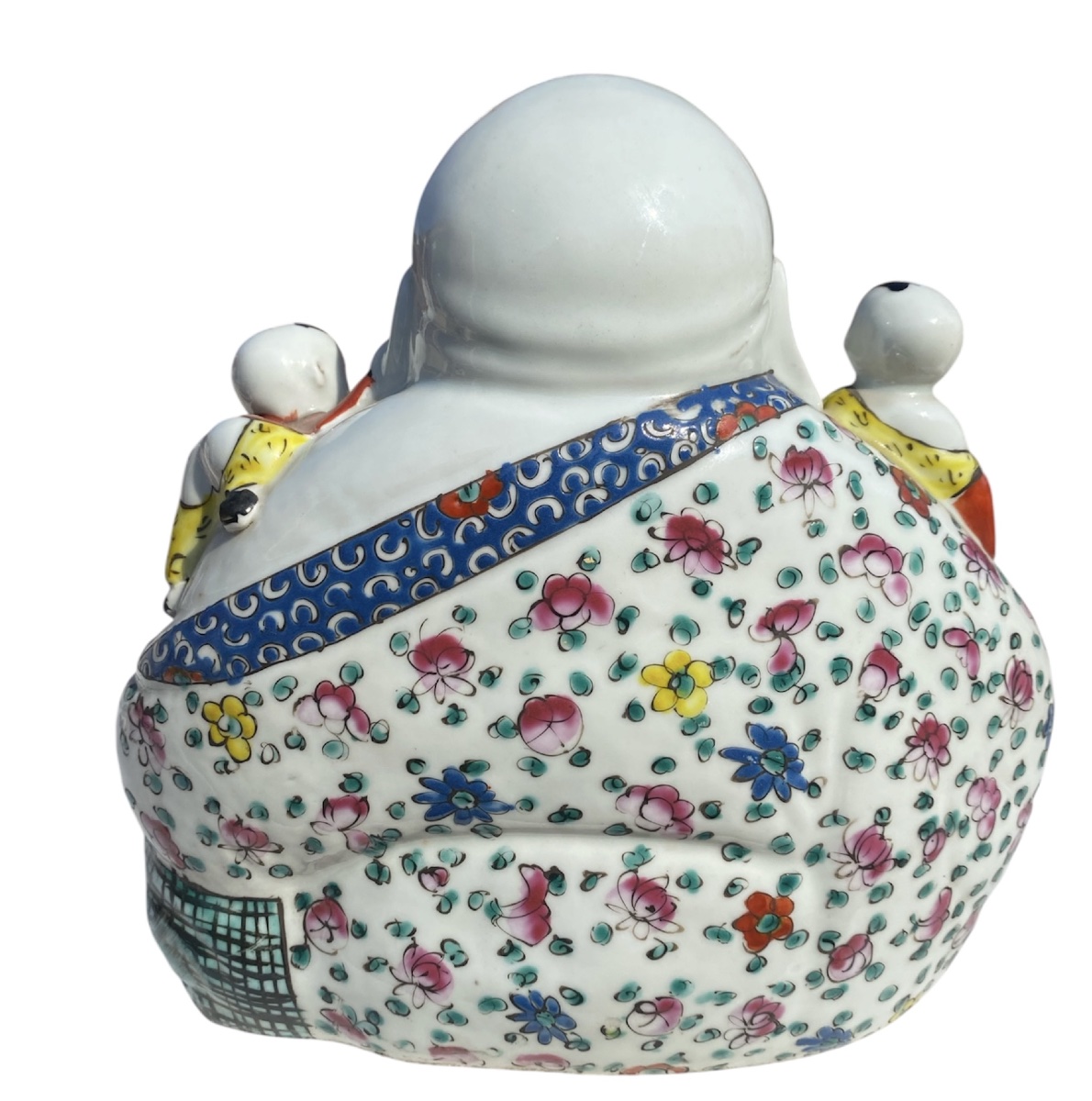 Bouddha rieur Porcelaine de Chine Période République -photo-4