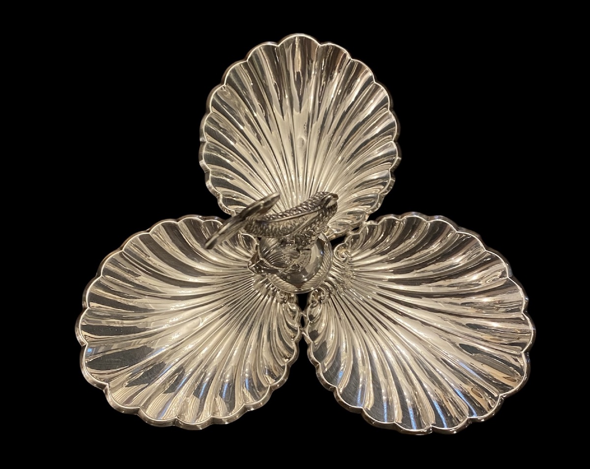 Spanish Solid Silver Trinket Dish-photo-1