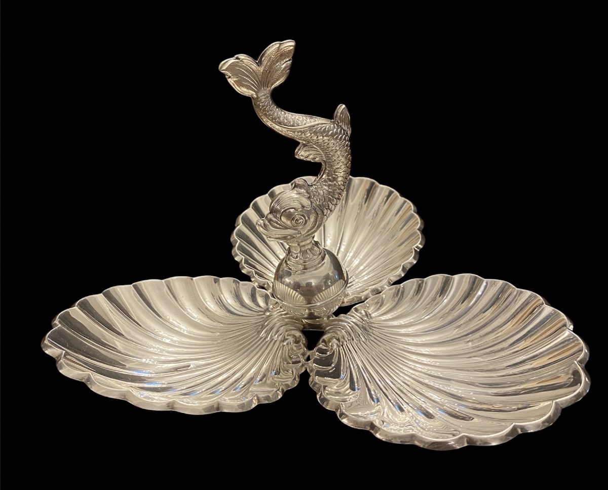 Spanish Solid Silver Trinket Dish